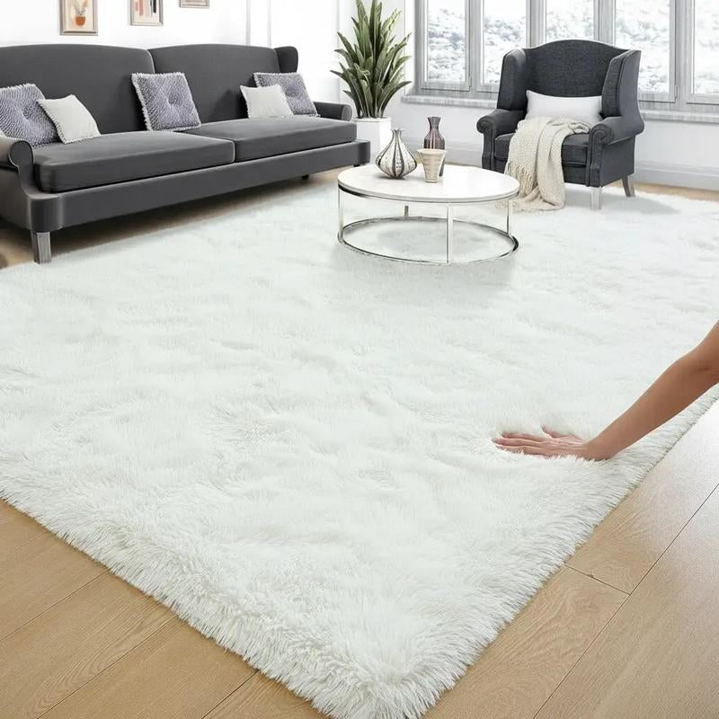 Shag Area Rugs for Bedroom Living Room,Ultra Soft Fluffy Area Rugs for Dorm, Indoor Carpet Nursery Rugs for Kids Room Home Decor