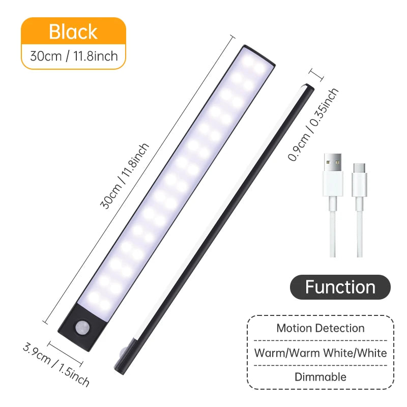 USB Motion Sensor LED Night Light