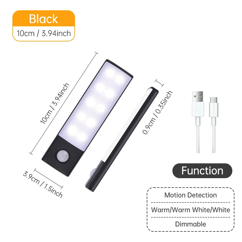 USB Motion Sensor LED Night Light